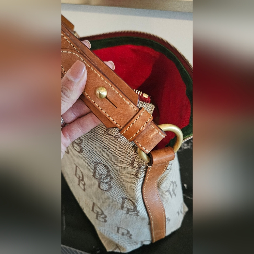 Dooney & Bourke Brown Vintage Tote - Picture 7 of 16
